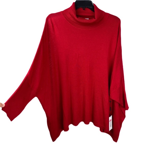 NWT Calvin Klein Turtleneck Dolman Sleeve sweater - Picture 1 of 8